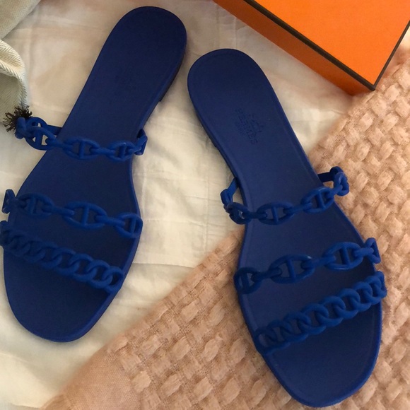 Hermes Shoes Hermes Jelly Sandals Brand New Size 39 Fr
